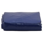 vidaXL Bâche bleu Ø 2 4 m 650 g/m²