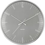 Horloge avec dôme en verre dragonfly