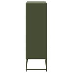 vidaXL Meuble TV anthracite 100 5x39x60 5 cm acier