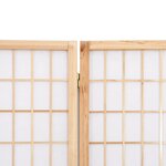 vidaXL Cloison de séparation pliable 6 panneaux 240x170 cm