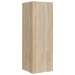 vidaXL Ensemble de meubles TV 8 Pièces Chêne sonoma Bois d'ingénierie