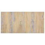 vidaXL Dalles de plancher autoadhésives 20 Pièces PVC 1 86 m² marron
