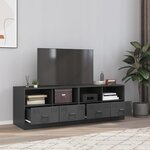 vidaXL Meubles TV 2 Pièces anthracite 67x39x44 cm acier