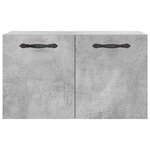 vidaXL Armoire murale Gris béton 60x36 5x35 cm Bois d'ingénierie