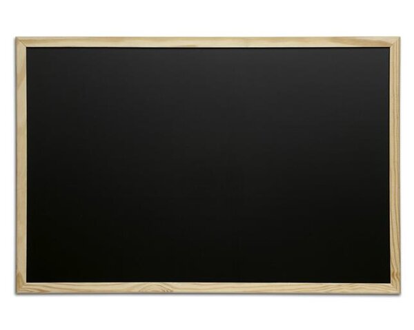 Tableau pour craie cadre bois 60 x 90 cm Bois MAUL