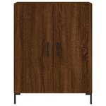 vidaXL Buffet chêne marron 69 5x34x90 cm bois d'ingénierie