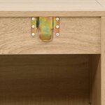 vidaXL Ensemble de meubles salle de bain 5 Pièces chêne bois d'ingénierie