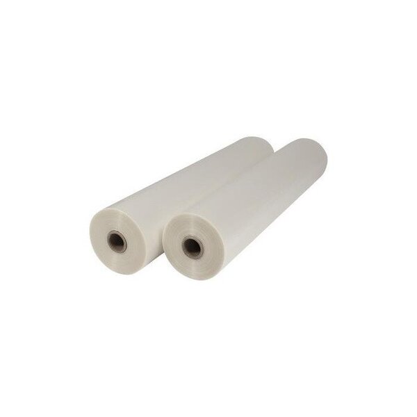 Lot de 2 Rouleaux de Film de Plastification A2 150 Mic ( 2x75 ) Brillant PAVO