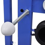 vidaXL Réservoir haut dissimulé 11 L 41 x 14 x (110-125) cm
