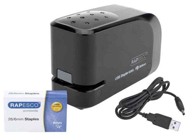 Agrafeuse électrique 626EL, noir RAPESCO