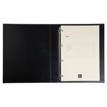 Reliure Registre 32x26cm 4 Anneaux Avec Recharges De 100 Feuillets - Registre Des Décisions - Noir - Exacompta