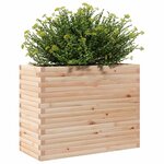 vidaXL Jardinière 90x40x68 5 cm bois de pin massif