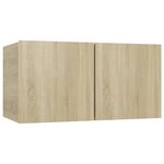 vidaXL Ensemble de meuble TV 7 Pièces Chêne sonoma Bois d'ingénierie