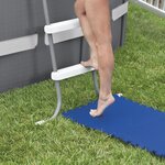 Intex Bâches de sol de piscine 8 Pièces 50 x 50 cm Bleu