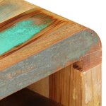 vidaXL Table de chevet 30x30x41 cm Bois de récupération massif