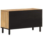 vidaXL Meuble TV 80x31x46 cm bois massif de manguier