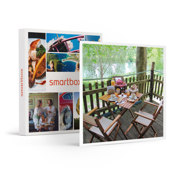 SMARTBOX - Coffret Cadeau 2 jours en cabane perchée en famille dans un camping en bord de Charente -  Séjour