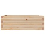 vidaXL Jardinière 70x40x23 cm bois de pin massif