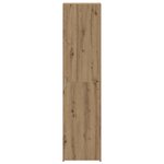 vidaXL Commode Chêne Artisan 45x42.5x185 cm Bois d'ingénierie