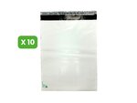 10 Enveloppes plastique opaques 80 microns N°5 - 415x520mm