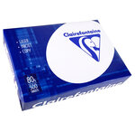 Ramette 500 Feuilles Papier Perforé 80g A4 210x297 mm Certifié PEFC Blanc CLAIRALFA