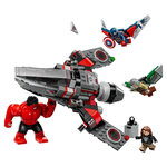 76292 LEGO® Marvel : Captain America et Hulk Rouge en Duel Épique