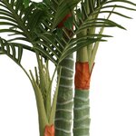 vidaXL Palmier artificiel avec 3 troncs vert 180 cm PP