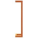 vidaXL Porte-serviette marron cire 23x18x90 cm bois de pin massif