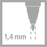 Étui de 6 mines HB pour EASYergo 1.4 STABILO