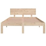 vidaXL Cadre de lit sans matelas 120x190 cm