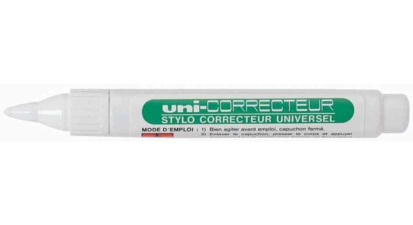 Stylo correcteur à valve CLP80 Blanc UNI-BALL