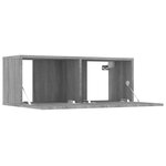 vidaXL Ensemble de meubles TV 8 Pièces Sonoma gris Bois d'ingénierie