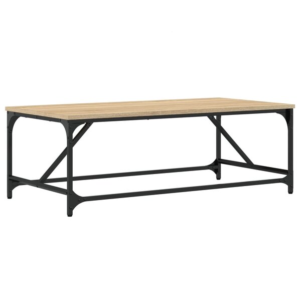 vidaXL Table basse Chêne sonoma 100x50x35 cm Bois d'ingénierie