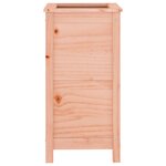 vidaXL Jardinière 40x40x78 cm bois massif douglas