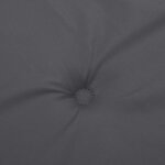 vidaXL Coussin de banc de jardin anthracite 150x50x3 cm tissu oxford