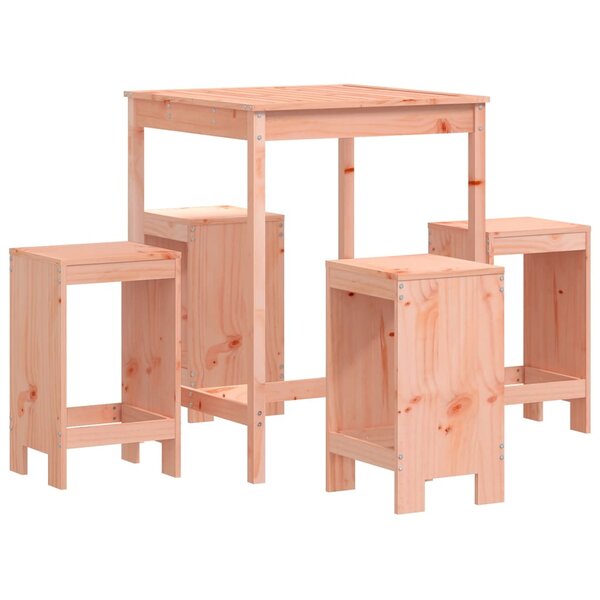 vidaXL Ensemble de bar de jardin 5 Pièces bois massif de Douglas