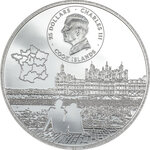 Pièce de monnaie en Argent 25 Dollars g 155.5 (5 oz) Millésime 2024 Chateau de Chambord CHATEAU DE CHAMBORD