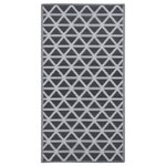 vidaXL Tapis d'extérieur Noir 190x290 cm PP