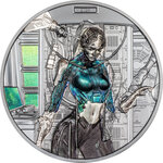 Pièce de monnaie en Argent 20 Dollars g 93.3 (3 oz) Millésime 2024 CYBER QUEEN