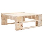 Salon de jardin meuble d'extérieur ensemble de mobilier palette 6 pièces avec coussins bois de pin imprégné 02_0018482