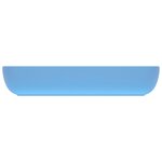 vidaXL Lavabo de luxe rectangulaire Bleu clair mat 71x38 cm Céramique