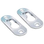 vidaXL Tables de chevet flottantes 2 Pièces Gris béton Bois d'ingénierie
