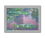 Pièce de monnaie en Cuivre g 62.2 (2 oz) Millésime Famous Paintings Medals WATER LILIES