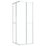 vidaXL Cabine de douche ESG dépoli 70x70x180 cm