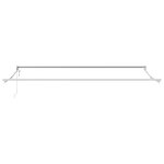 vidaXL Auvent Rétractable Vert et Blanc 400x300 cm