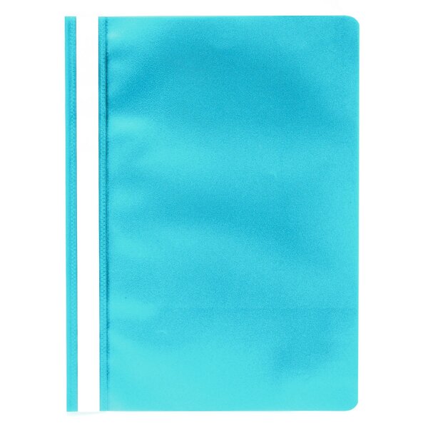 Chemise De Présentation À Lamelles Polypropylène Standard - A4 - Bleu Clair - X 25 - Exacompta