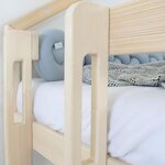 Lits cabane superposés KILI 90 x 200 gris