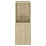 vidaXL Bibliothèque Chêne sonoma 60x24x63 cm bois d'ingénierie