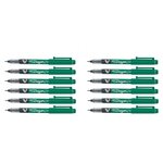 Stylo feutre v sign pen pointe moyenne 0 6 mm vert x 12 pilot