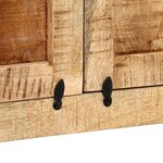 vidaXL Buffet 100 x 40 x 175 cm Bois de manguier massif